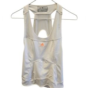 Adidas Stella Mccartney Barricade White Athletic Tank Top